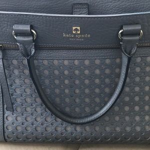 Kate Spade Perri Lane romy bubbles grey purse